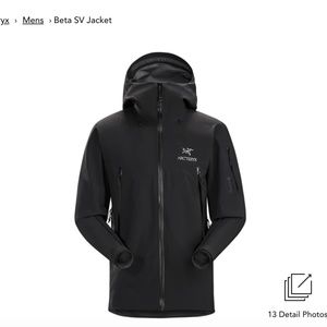 Beta SV Jacket Arc'teryx Men's: Large, Black